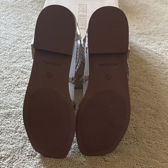 Steve Madden TESSI Gladiator Braided Sandals. NIB - Picture 4 of 5